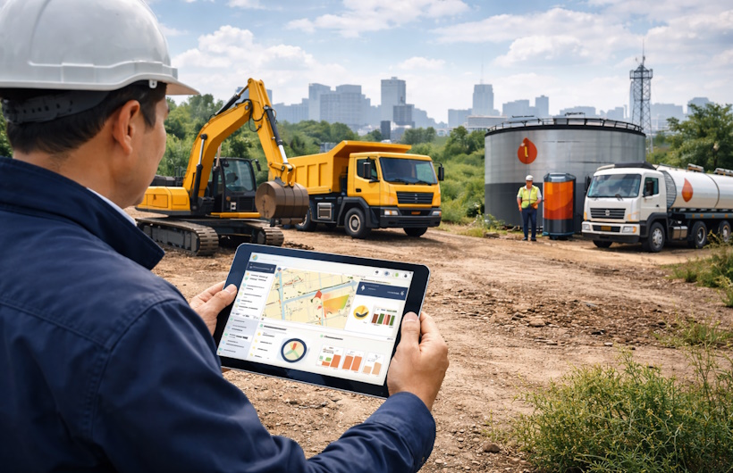 Manajemen BBM Alat Berat Lebih Mudah dengan Teknologi IoT dari Geometa