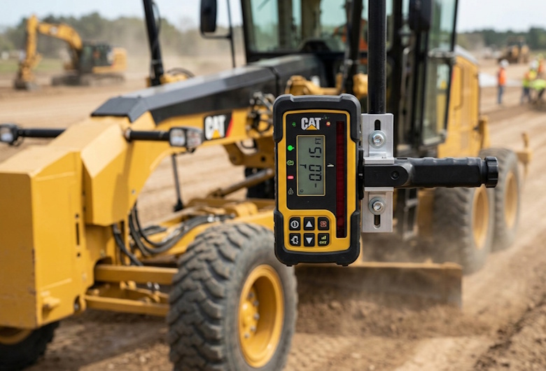 Cara-Menggunakan-Laser-Receiver-Leveling-pada-Grader-untuk-Mendapatkan-Elevasi-Akurat-Geometa