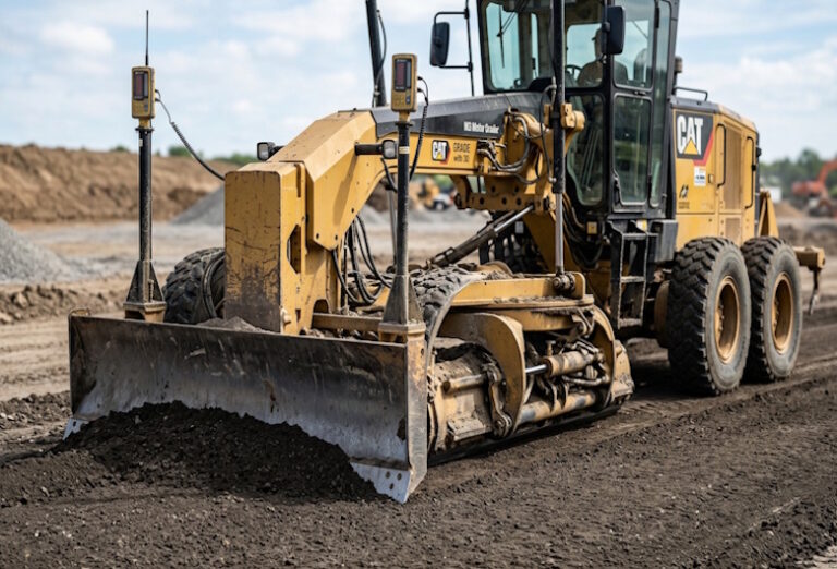 Grader-Blade-Leveling-Mekanik-Blade-dalam-Sistem-Perataan-Otomatis-Geometa