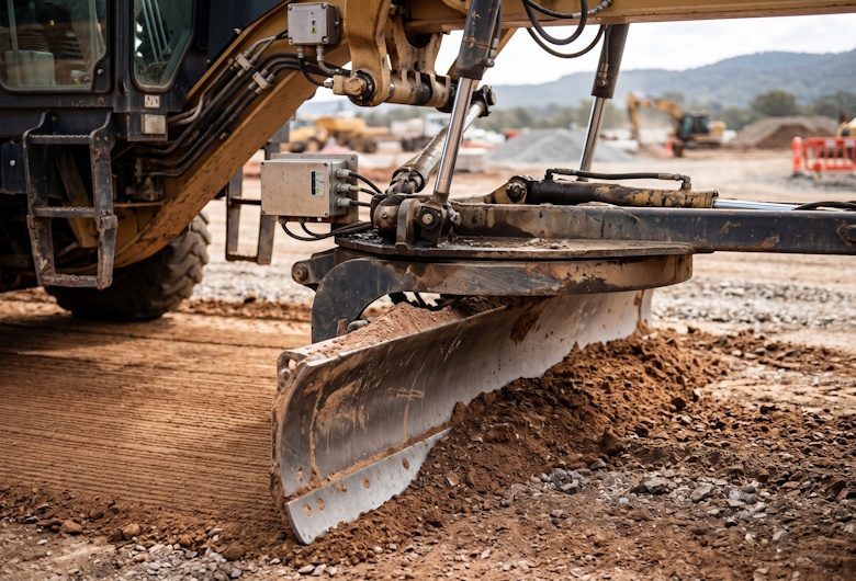 Grader Blade Leveling: Mekanik Blade dalam Sistem Perataan Otomatis