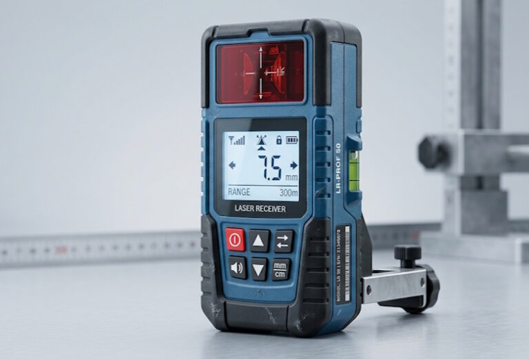 Apa-Itu-Laser-Receiver-Fungsi-dan-Perannya-dalam-Sistem-Levelling-Laser-pada-Alat-Berat-Geometa