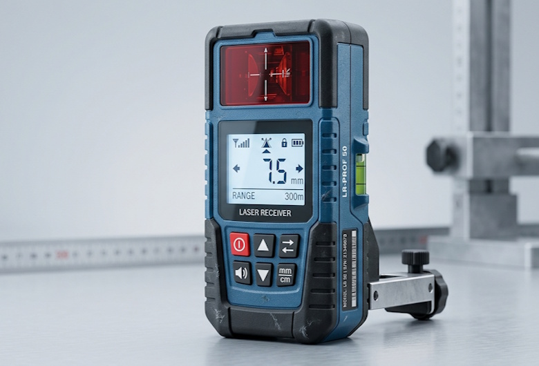 Apa-Itu-Laser-Receiver-Fungsi-dan-Perannya-dalam-Sistem-Levelling-Laser-pada-Alat-Berat-Geometa