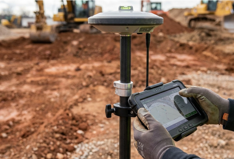 Pengukuran Elevasi Lahan dengan GNSS RTK untuk Kebutuhan Proyek Konstruksi